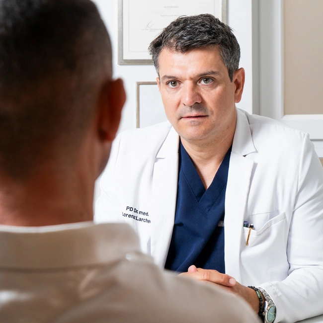 Dr. Lorenz Larcher – persönliches Beratungsgespräch in Bozen